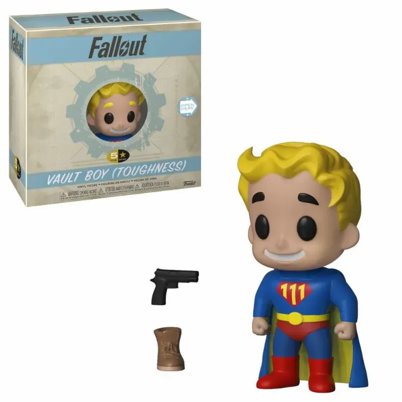 Fallout 5 Star Vinyl Figur Vault Boy (Toughness) 8 cm
