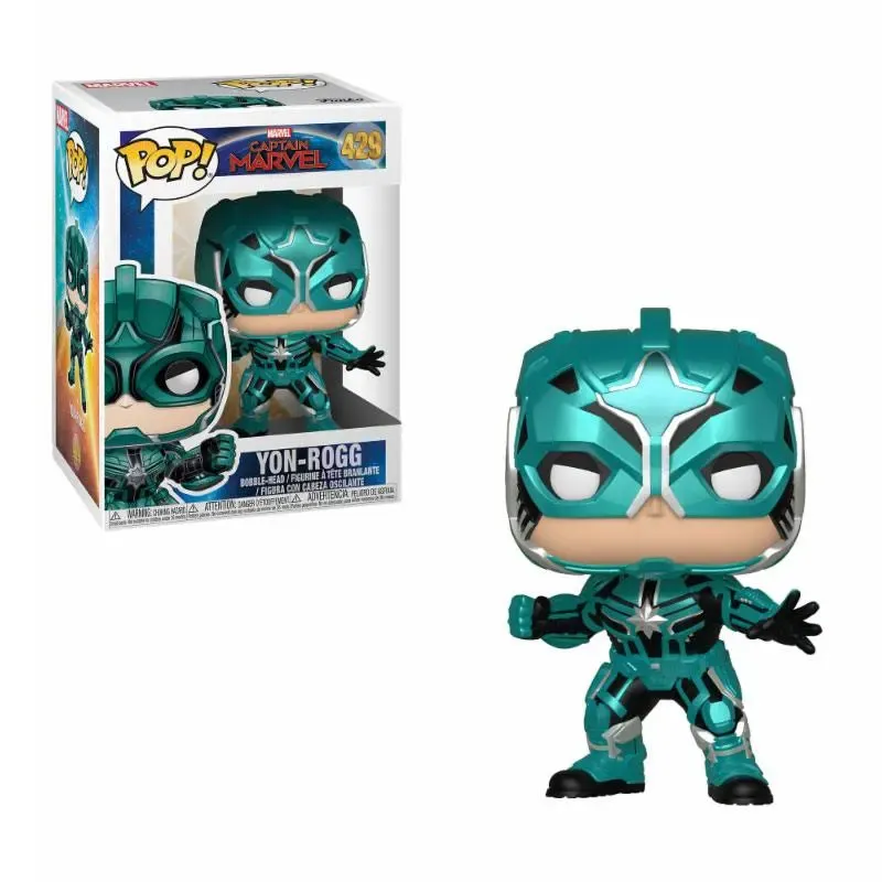 Captain Marvel Yon-Rogg POP! Figur 9 cm