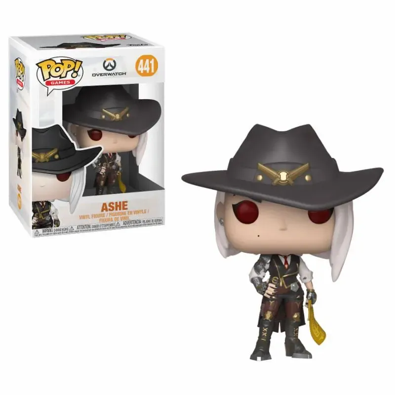 Overwatch Ashe POP! Figur 9 cm