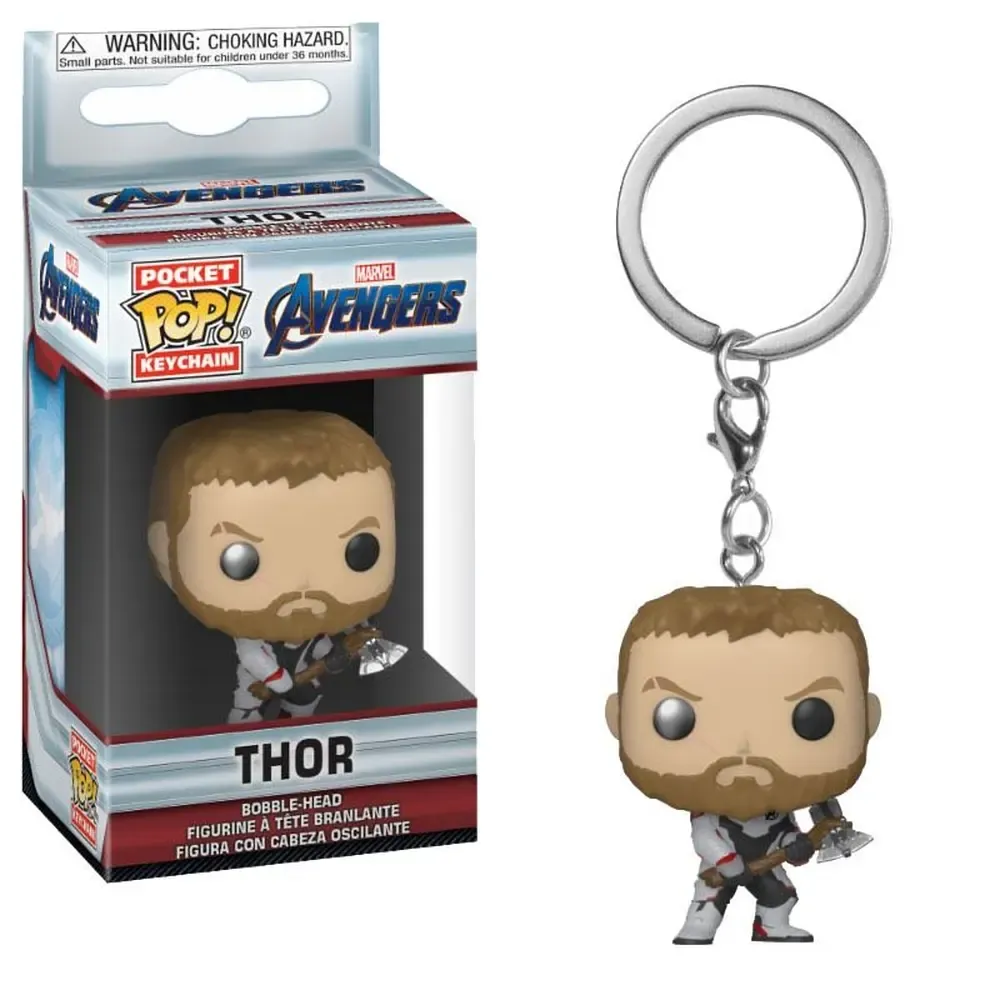Avengers Endgame Pocket POP! Vinyl Schlüsselanhänger Thor 4 cm