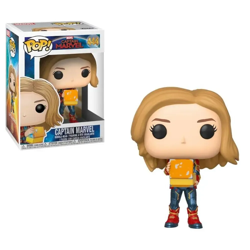 Captain Marvel w/Lunch Box POP! Figur 9 cm