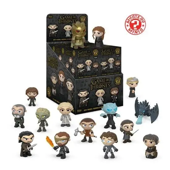 Game of Thrones S10 Mystery Minis Figuren 6 cm Display