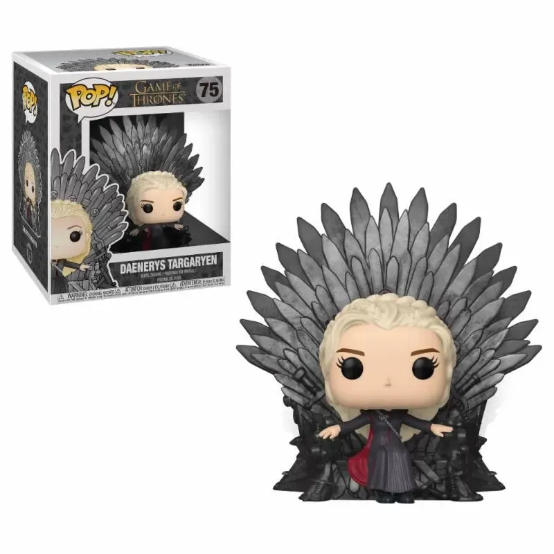 Game of Thrones Daenerys Iron Throne POP! Figur 15 cm