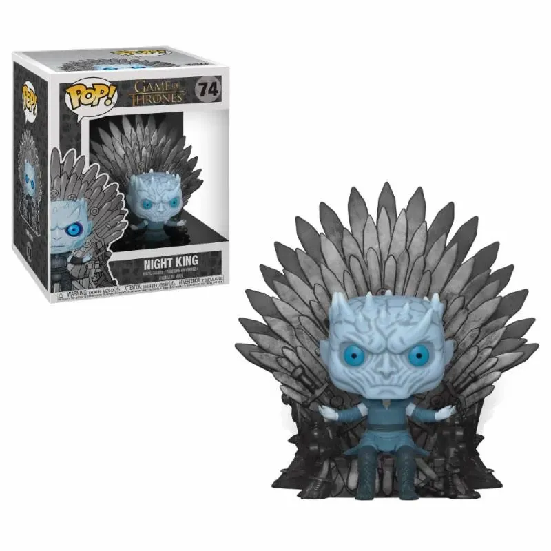 Game of Thrones Night King Iron Throne POP! Figur 15 cm