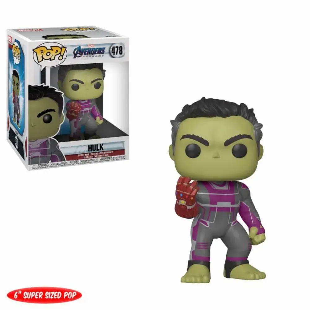 Avengers: Endgame Hulk Oversized POP! Figur 15 cm