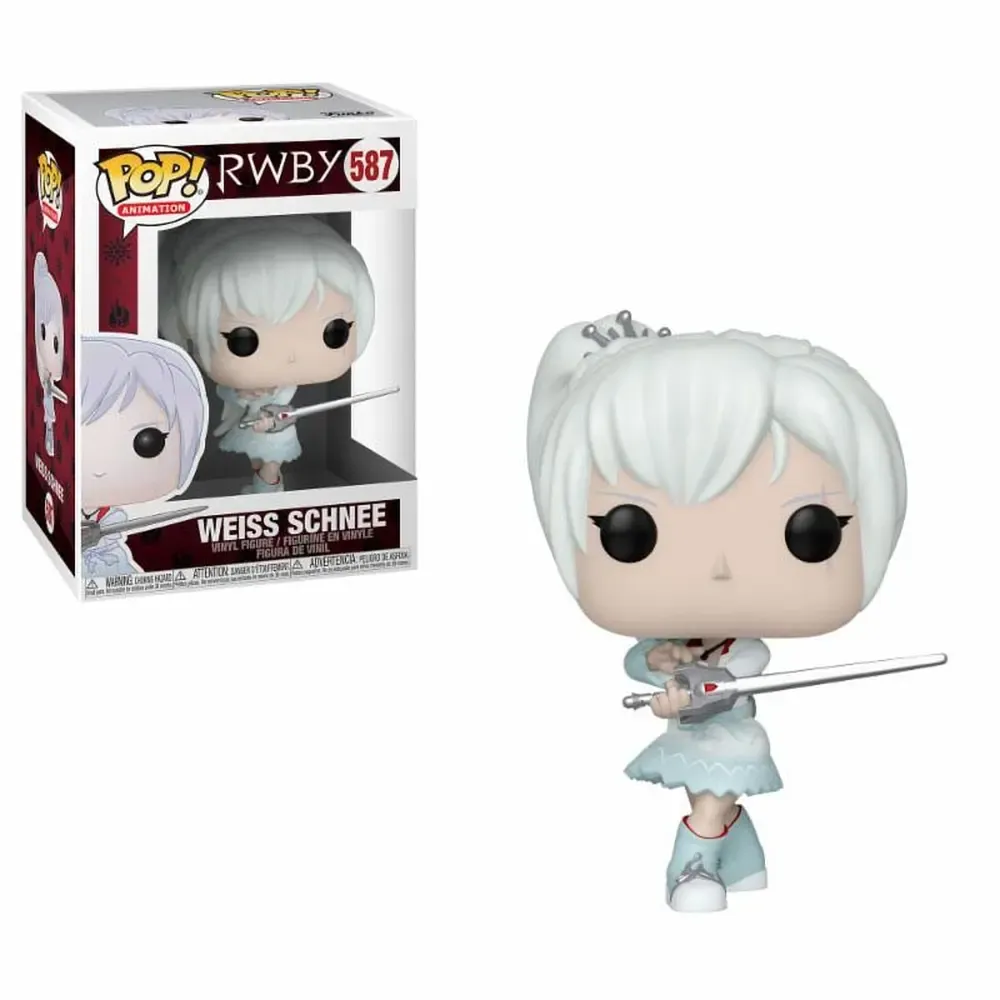 RWBY POP! Animation Vinyl Figur Weiss Schnee 9 cm