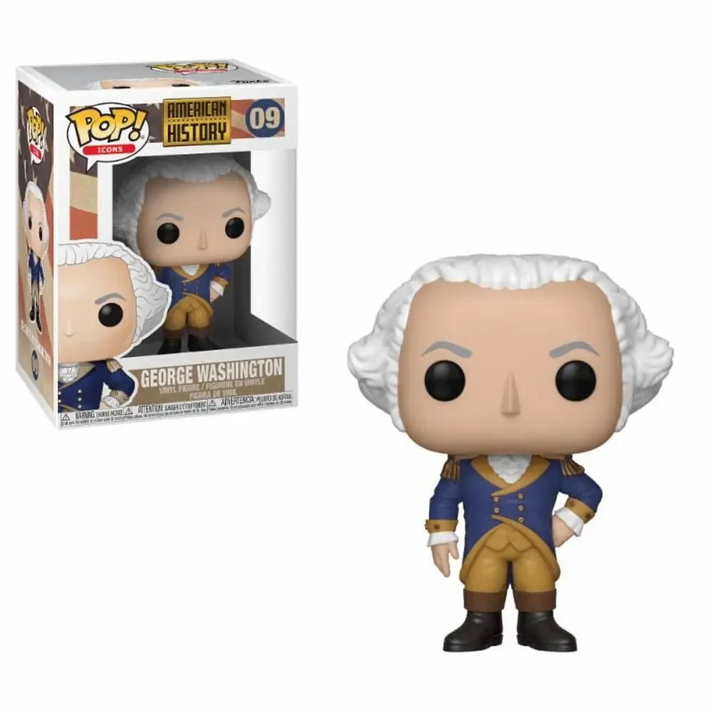 American History POP! Icons Vinyl Figur George Washington 9 cm