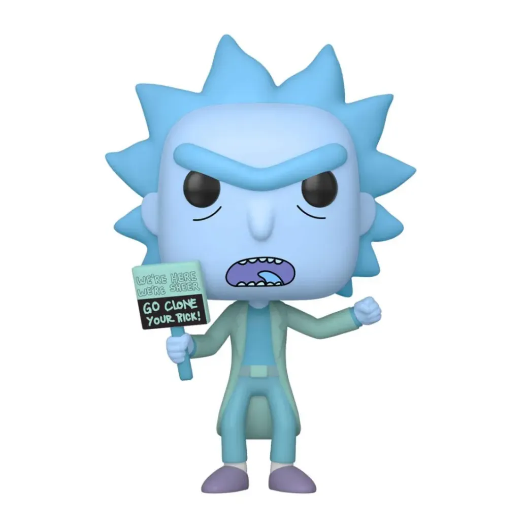 Rick and Morty POP! Animation Vinyl Figur Hologram Rick Clone 9 cm