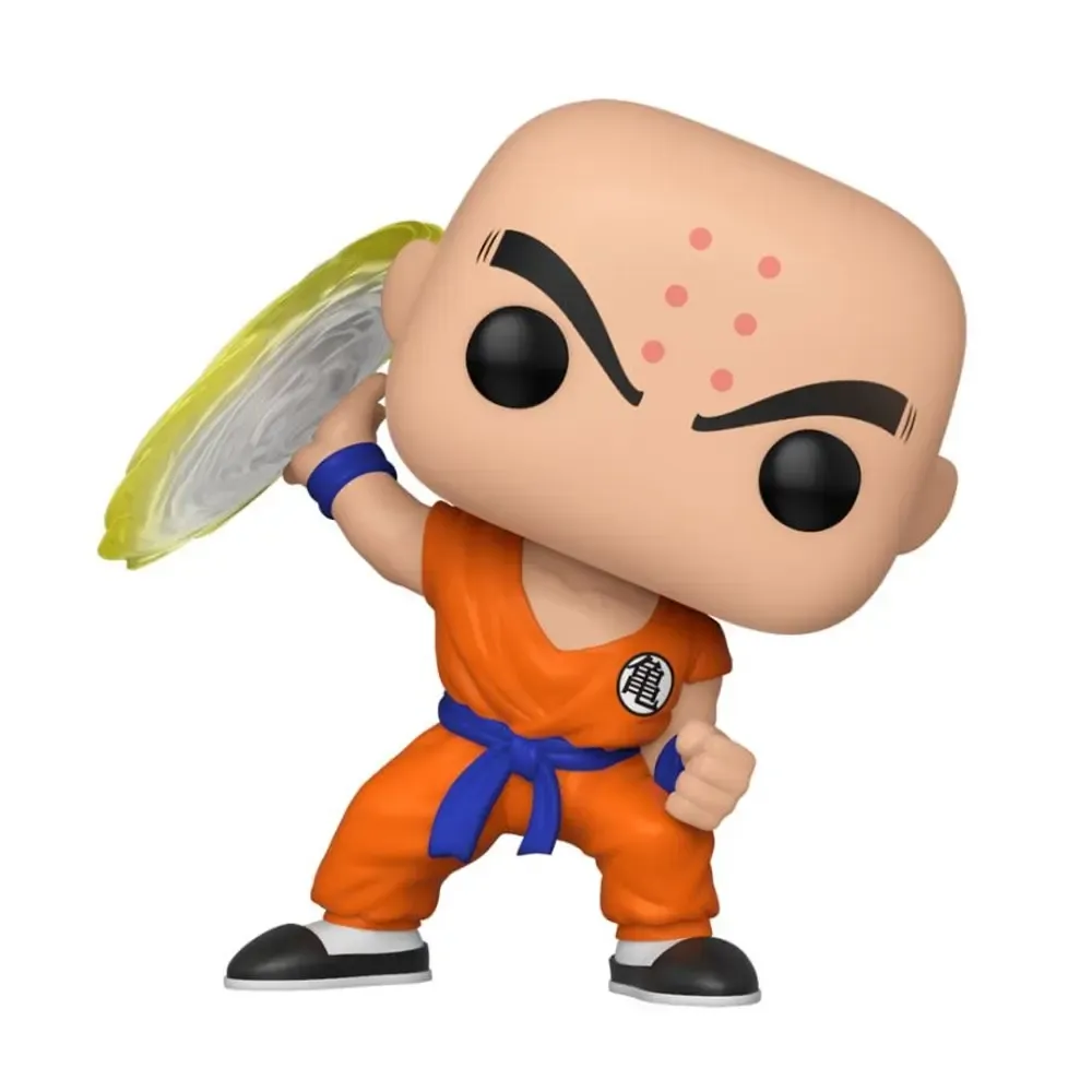 Dragon Ball Z Krillin w/ Destructo Disc POP! Figur 9 cm