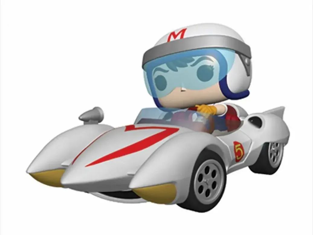 Speed Racer Speed w/Mach 5 POP! Rides Figur 18 cm
