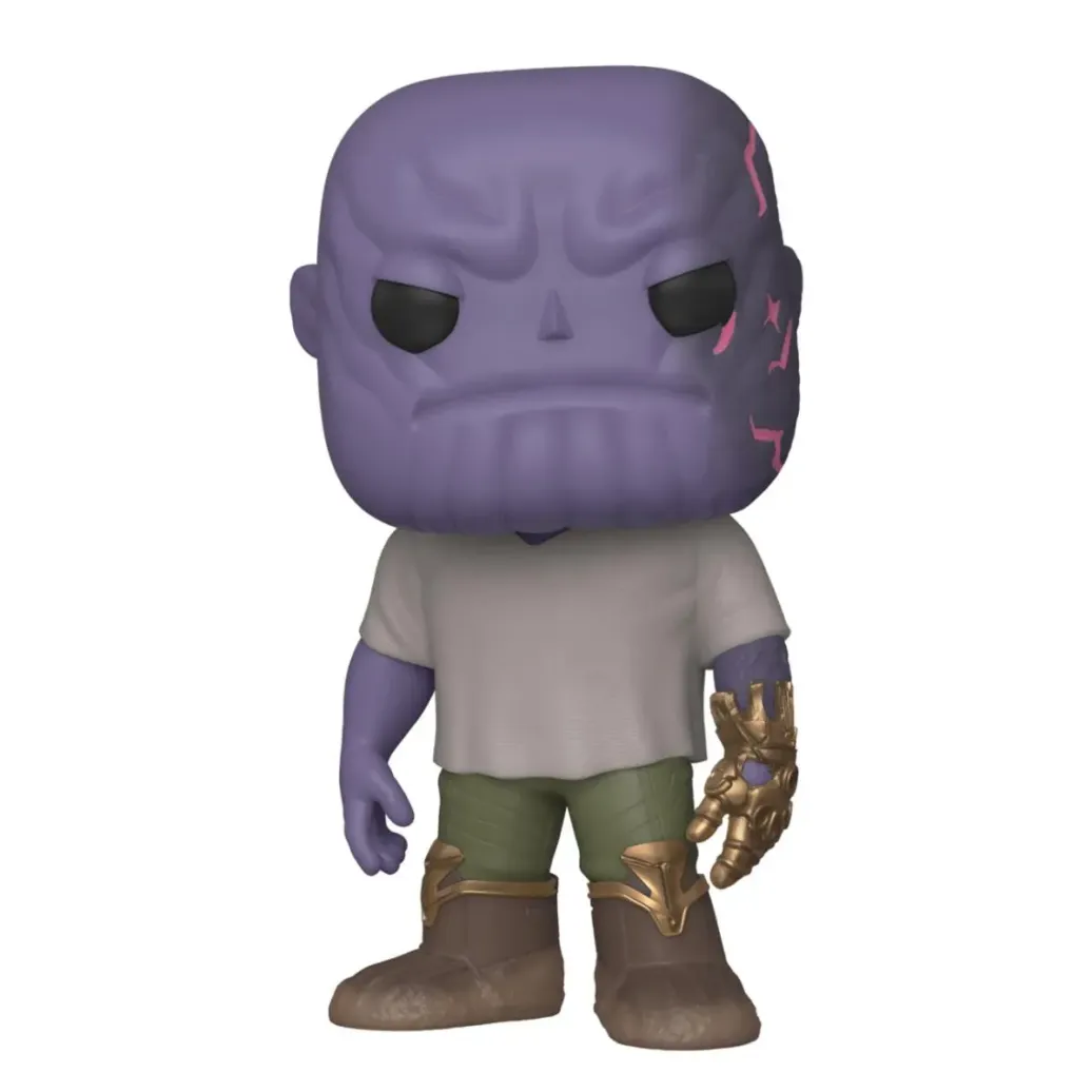 Avengers Casual Thanos w/Gauntlet POP! Figur 9 cm
