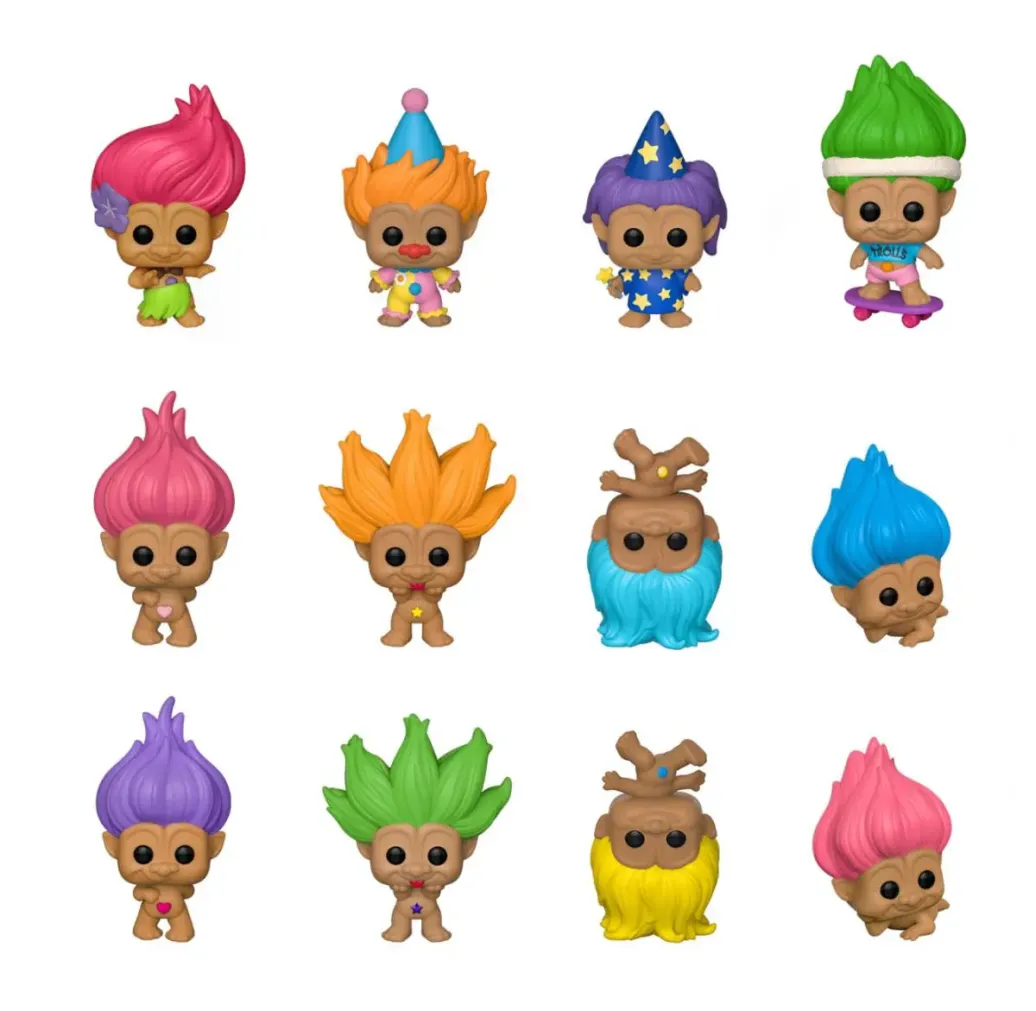 Trolls Classic Mystery Minis Figuren 6 cm Display