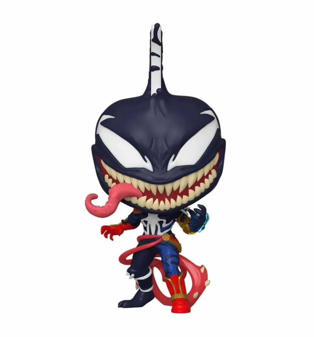 Marvel Venom POP! Marvel Vinyl Figur Captain Marvel 9 cm