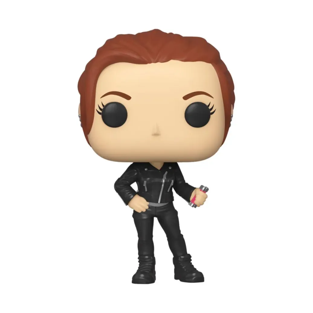 Black Widow POP! Marvel Vinyl Figur Black Widow (Street) 9 cm