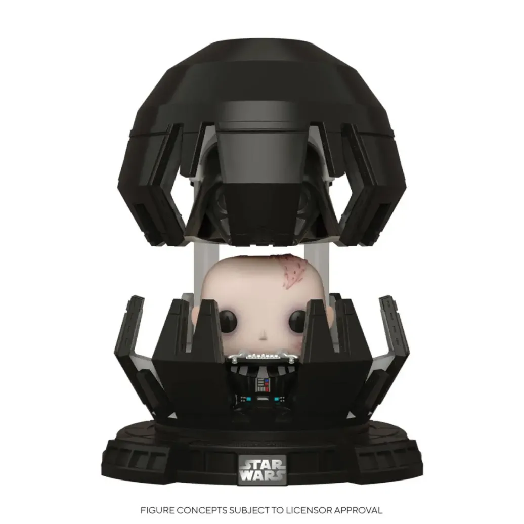 Star Wars POP! Deluxe Movies Vinyl Figur Darth Vader in Meditation Chamber 20 cm