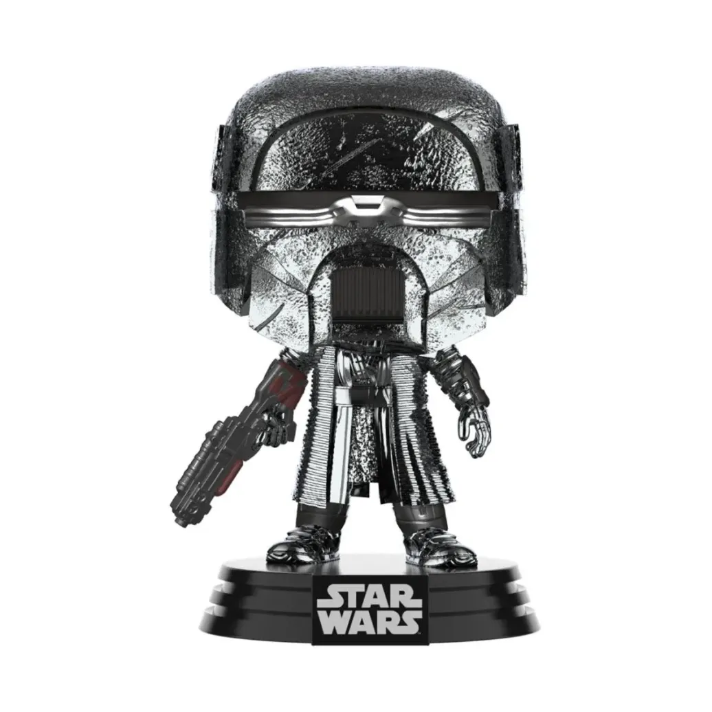 Star Wars Knight of Ren Blaster POP! Figur Hematite Chrome 9 cm