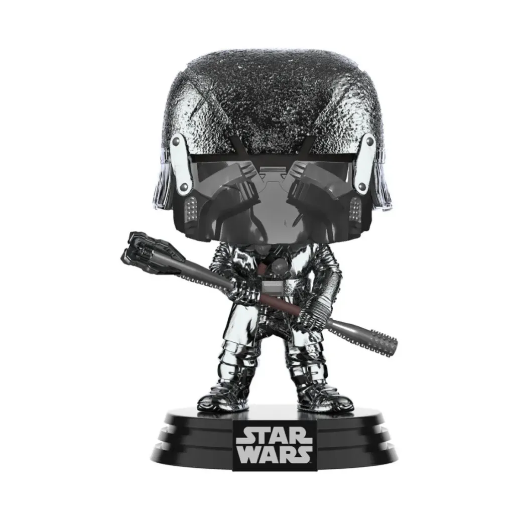Star Wars Knight of Ren Club POP! Figur Hematite Chrome 9 cm