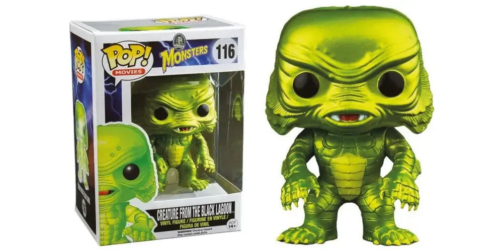 Universal Monsters Creature From the Black Lagoon POP! Metallic Figur 9 cm