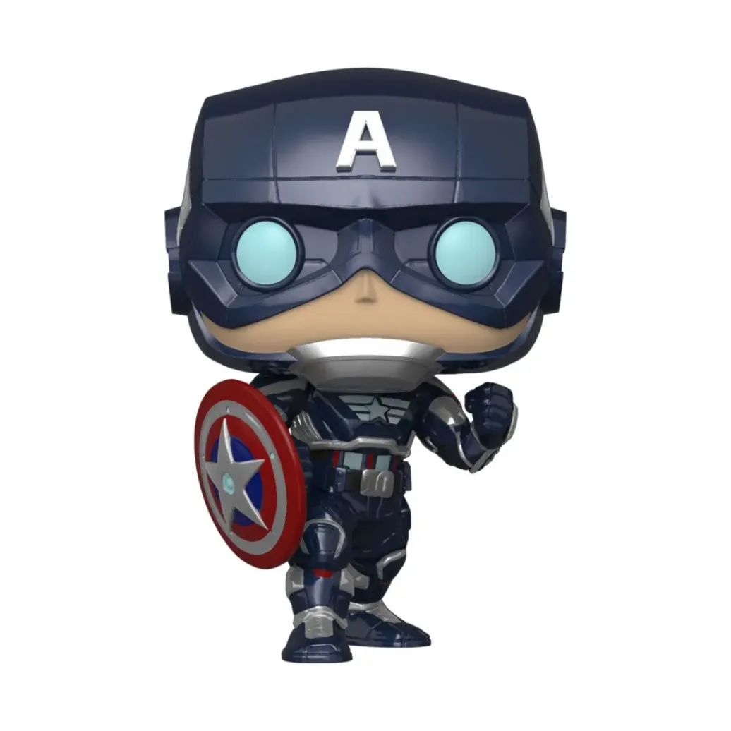 Marvels Avengers 2020 Video Game Captain America POP! Figur 9 cm