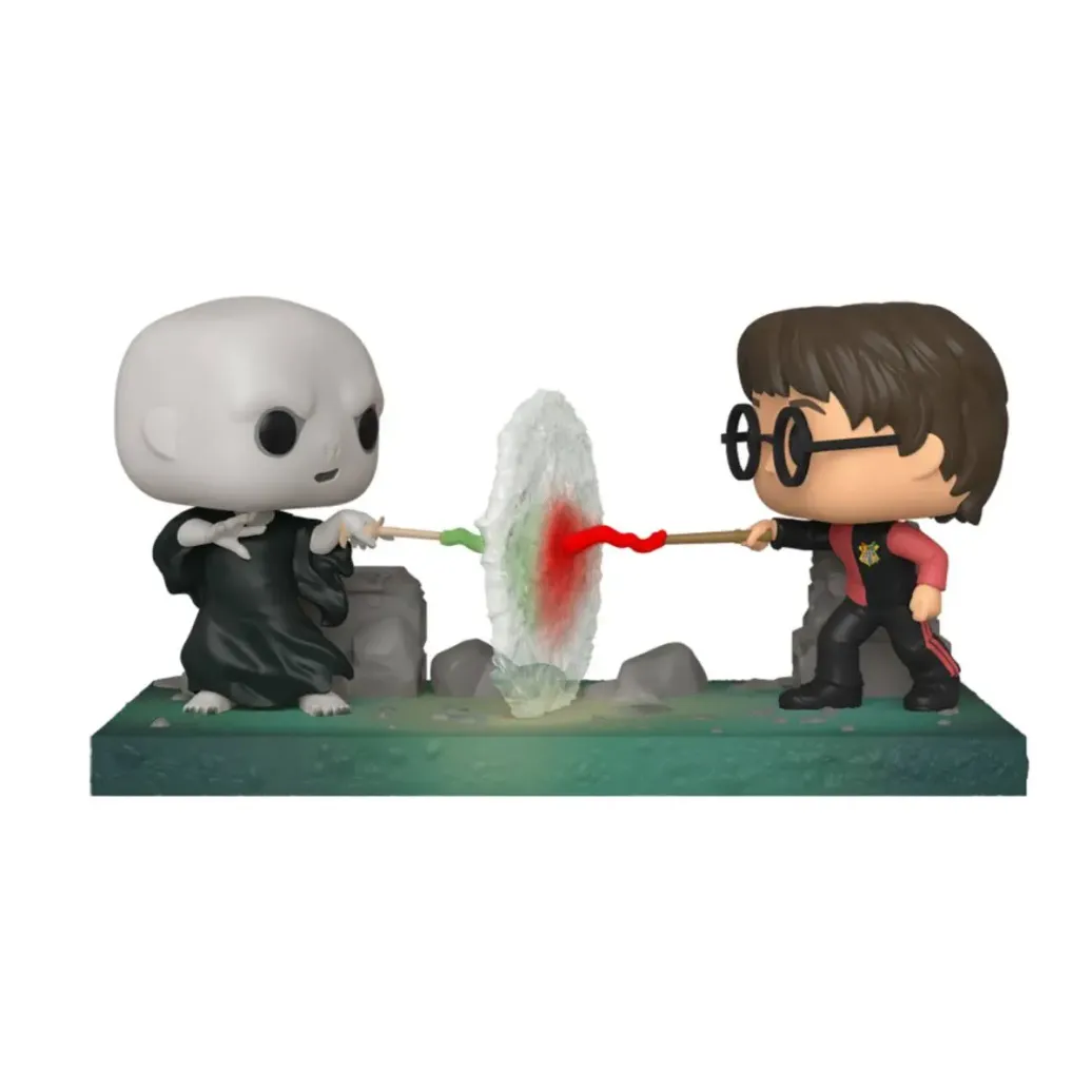 Harry Potter VS Voldemort POP! Movie Moment Vinyl Figur 9 cm