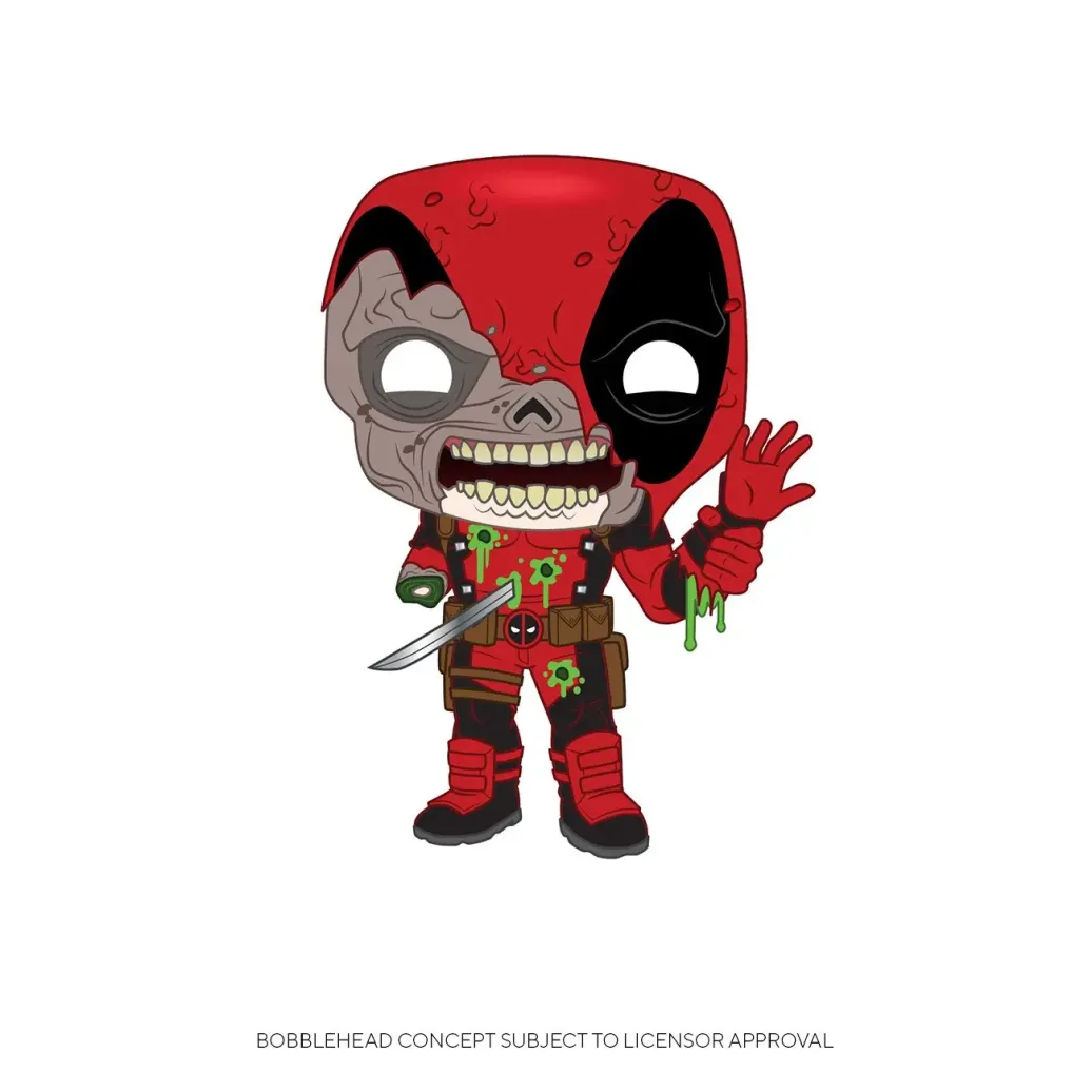 Marvel POP! Vinyl Figur Zombie Deadpool 9 cm