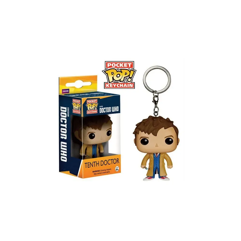 Doctor Who 10th Doctor POP! Vinyl Schlüsselanhänger 4 cm