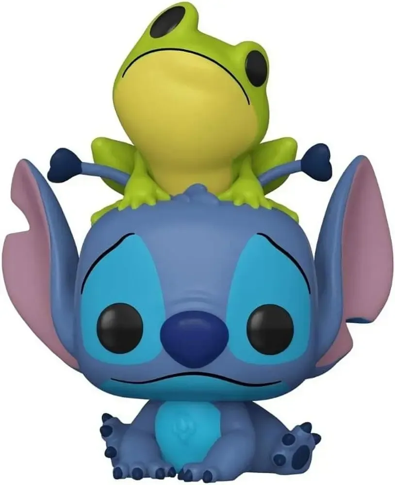 Lilo & Stitch POP! Vinyl Figur Stitch w/Frog 9 cm