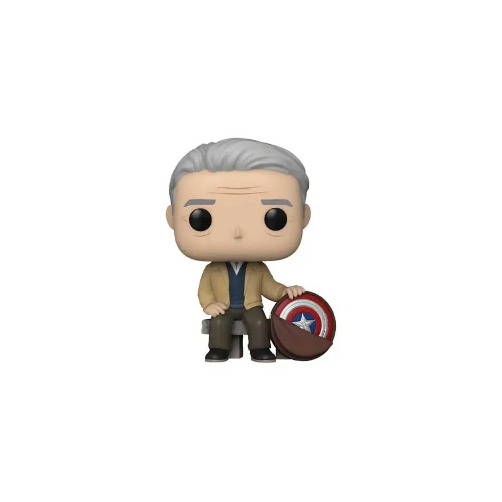 Marvel: Year of the Shield 80th Anniversary POP! Vinyl Figur Old Man Steve 9 cm