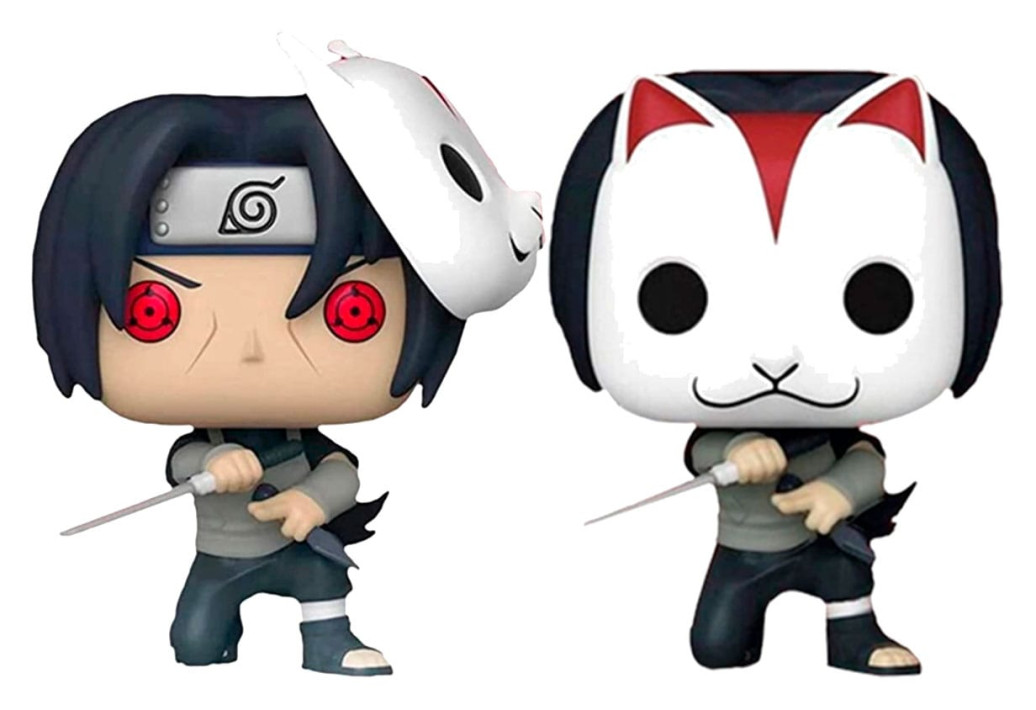 Naruto POP! Animation Vinyl Figur Anbu Itachi w/Chase 9 cm Sortiment (6)