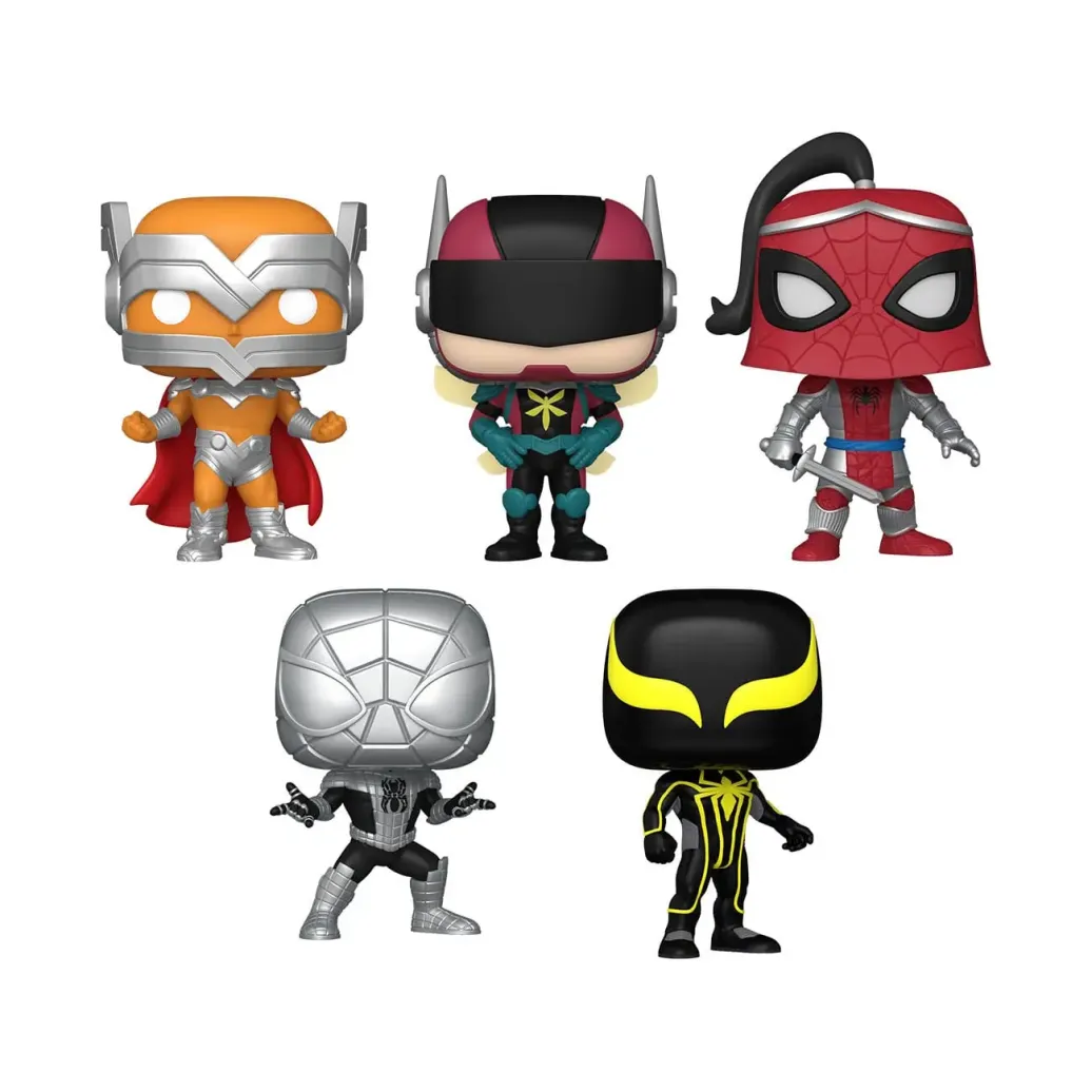 Marvel POP! Vinyl Figuren 5er-Pack Year of the Spider Special Edition 9 cm
