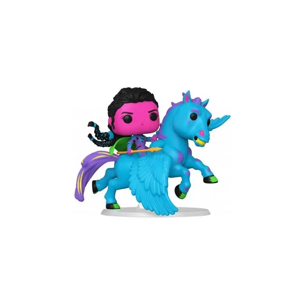 Avengers: Endgame POP! Rides Deluxe Vinyl Figur Valkyrie's Flight (Blacklight) 9 cm