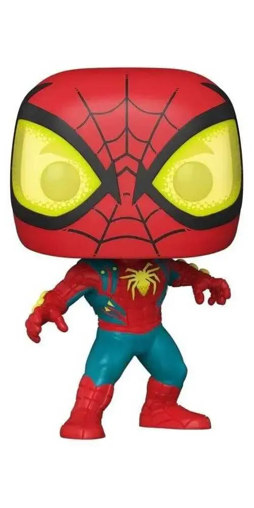 Spider-Man POP! Vinyl Figur Oscorp Suit 9 cm
