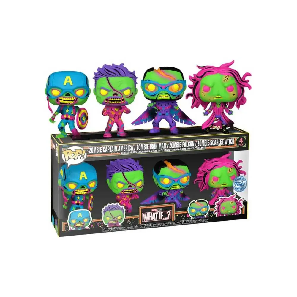 Marvel POP! Movies Vinyl Figuren 4er-Pack What if 9 cm