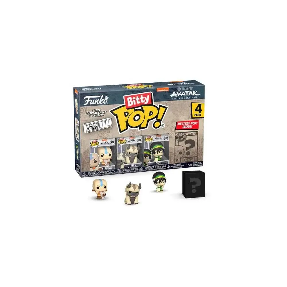 Avatar Der Herr der Elemente Bitty POP! Vinyl Figuren 4er-Pack Aang 2,5 cm
