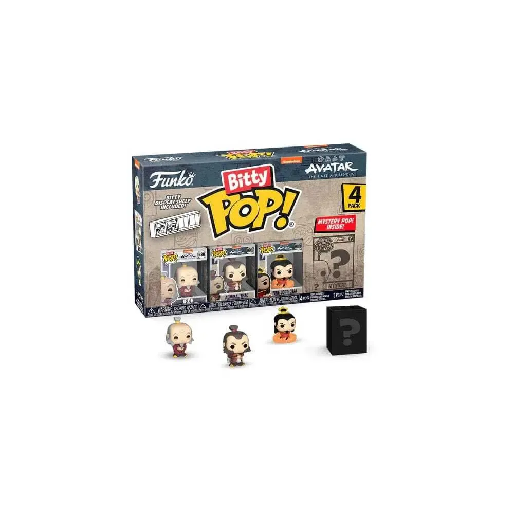 Avatar Der Herr der Elemente Bitty POP! Vinyl Figuren 4er-Pack Iroh 2,5 cm