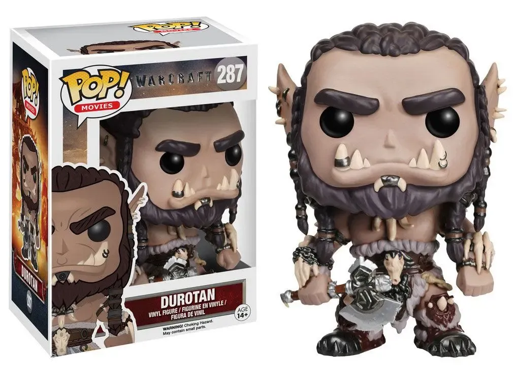 Warcraft The Beginning Durotan POP! Figur 9 cm