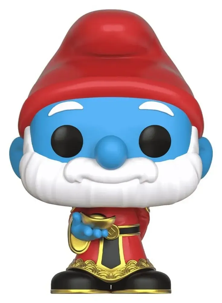 Die Schlümpfe POP! Vinyl Figur Papa Schlumpf Exklusive Edition 9 cm