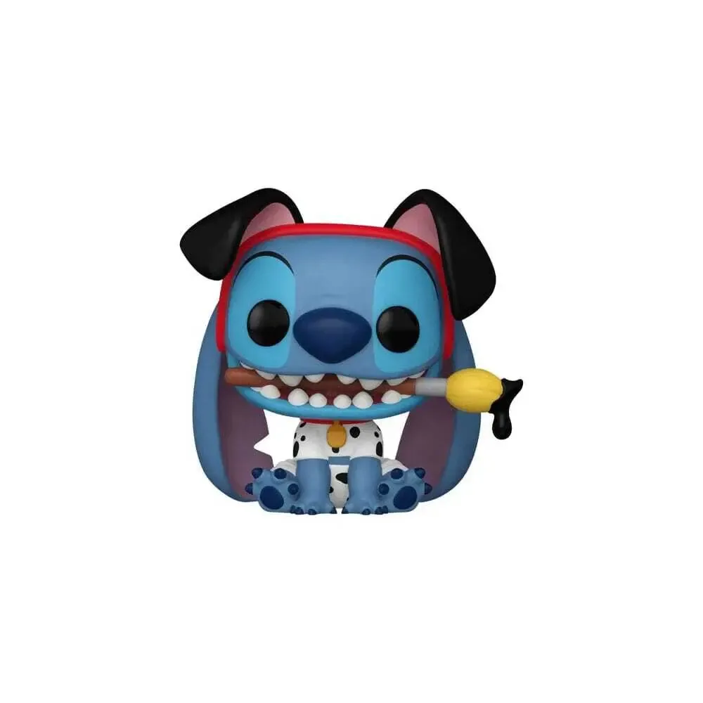 Lilo & Stitch POP! Disney Vinyl Figur Stitch Costume- 101 Dalmatians Pongo 9 cm