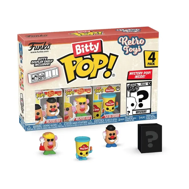 Retro Toys Bitty POP! Vinyl Figuren 4er-Pack Mr. Potato Head 2,5 cm