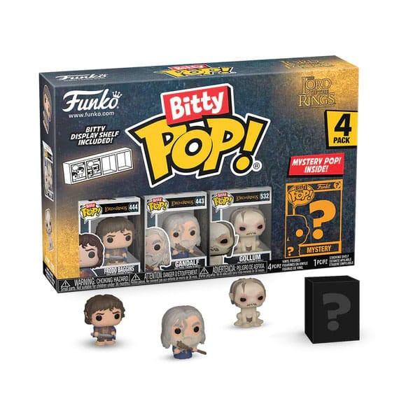 Der Herr der Ringe Bitty POP! Vinyl Figuren 4er-Pack Frodo 2,5 cm