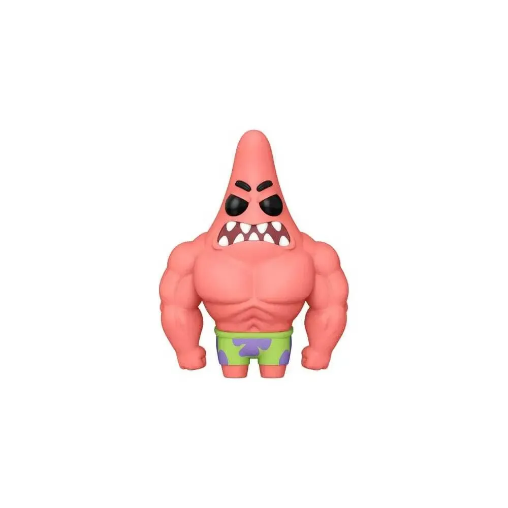SpongeBob Schwammkopf 25th Anniversary POP! Vinyl Figur Patrick w/Muscles 9 cm