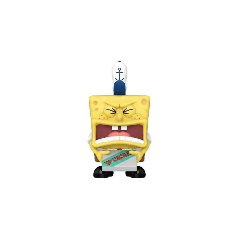 SpongeBob Schwammkopf 25th Anniversary POP! Vinyl Figur SB w/Pizza 9 cm