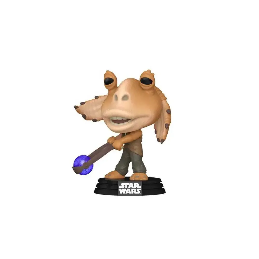 Star Wars: Episode I - Die dunkle Bedrohung Anniversary POP! Vinyl Figur Jar Jar Binks w/ Booma Balls 9 cm