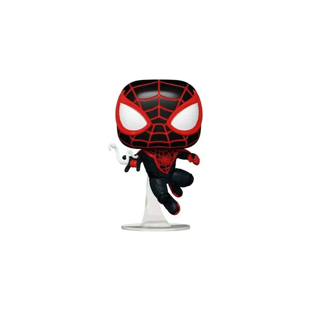 Spider-Man 2 POP! Games Vinyl Figur Miles Morales 9 cm