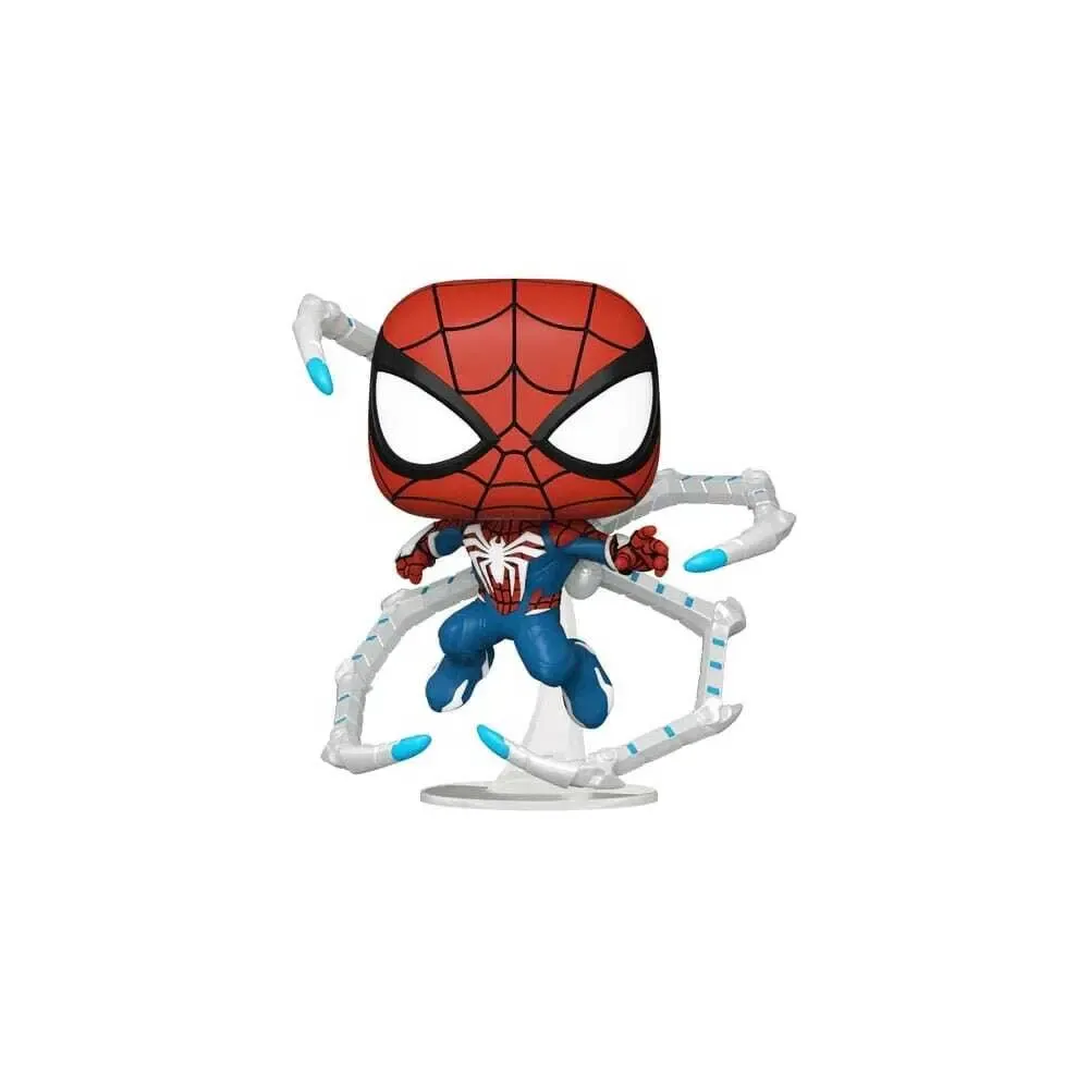 Spider-Man 2 POP! Games Vinyl Figur Peter Perker Suit 9 cm