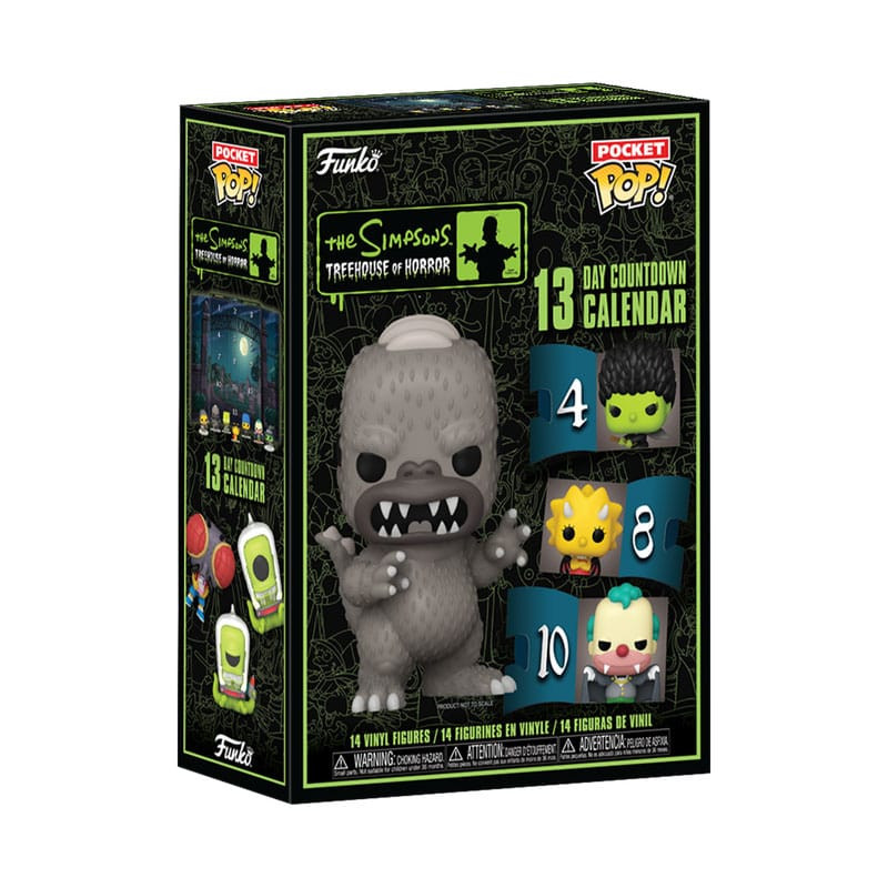 Simpsons Pocket POP! Treehouse of Horror 13-Tage Countdown-Adventskalender