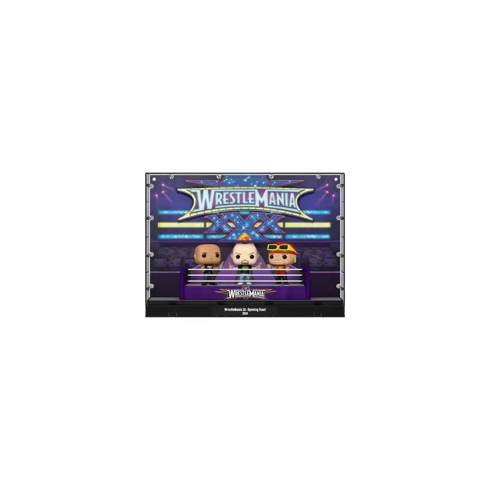 WWE POP Moments Deluxe Vinyl Figuren 3er-Pack Wrestlemania 30 Opening Toast