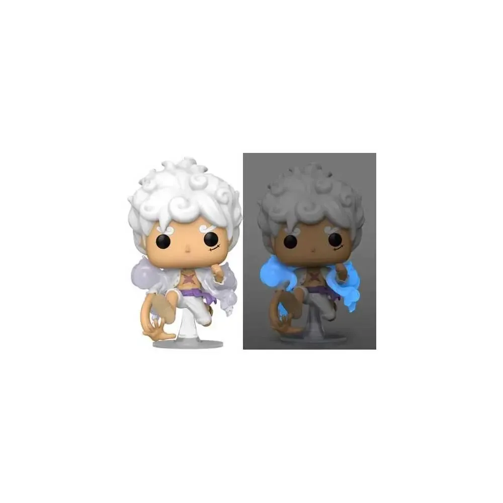One Piece POP! Animation Figur Luffy Gear Five w/CH 9 cm Sortiment (6)