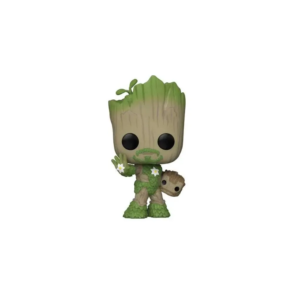 We Are Groot POP! Movies Vinyl Figur Groot as Iron Man 9 cm
