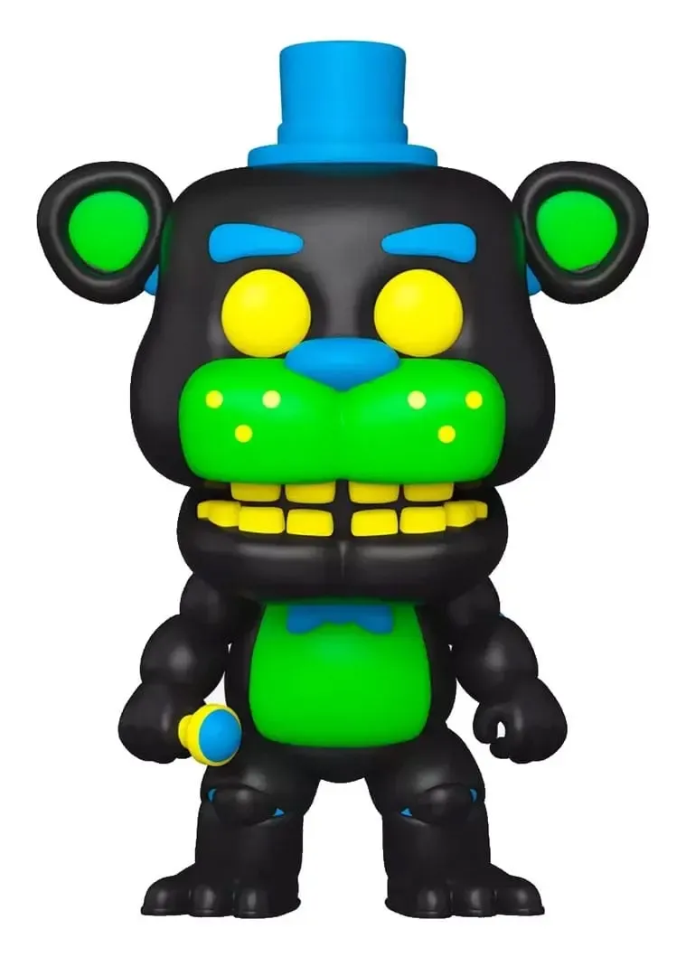 Five Nights at Freddy's POP! Games Vinyl Figur Freddy Fazbear (Blacklight) 9 cm